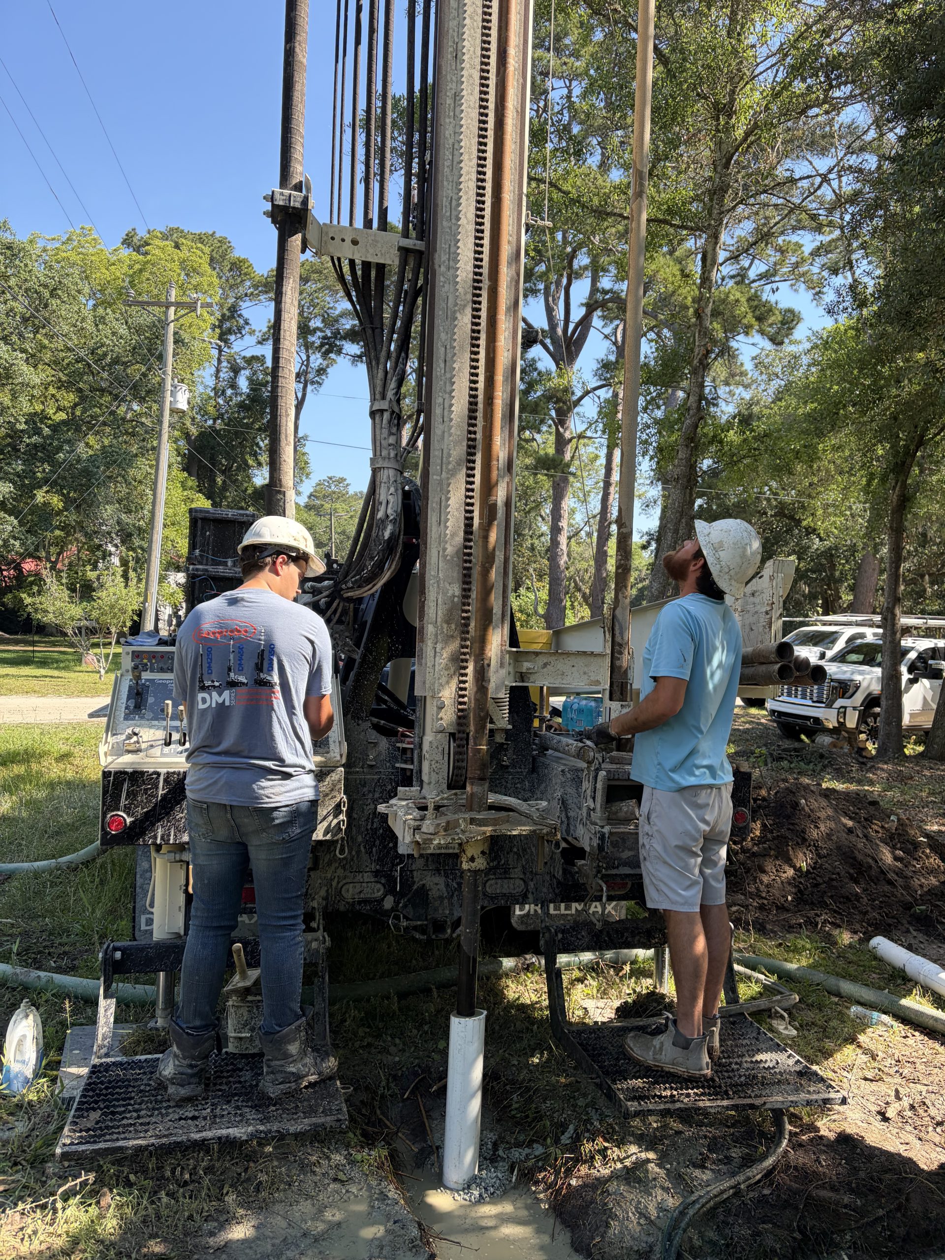 Well drilling wadmalaw island, SC